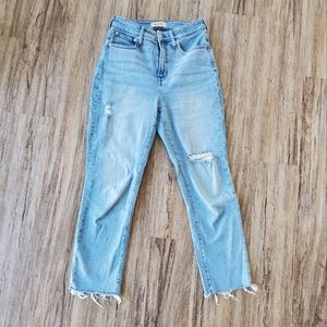 Madewell The Curvy Perfect Vintage Jeans in Coffey Wash: Worn In Edition